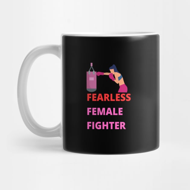 Fearless Female fighter by CoffeeBeforeBoxing